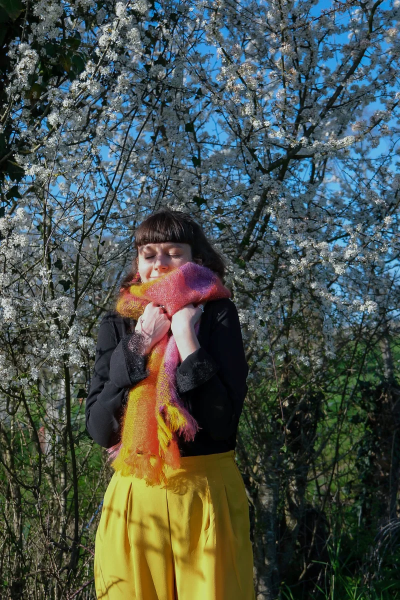 echarpe-disco-bande-violette-4