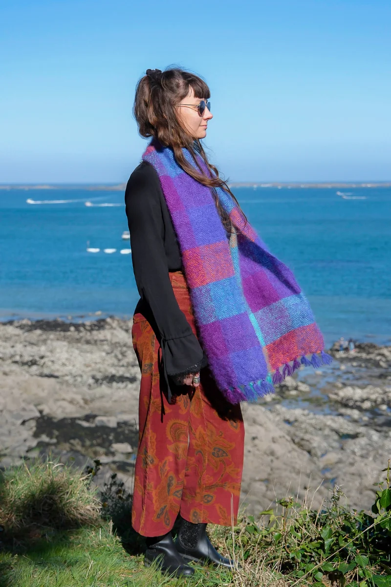 echarpe-outremer-bande-orange-4